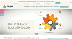 Desktop Screenshot of primebpm.com